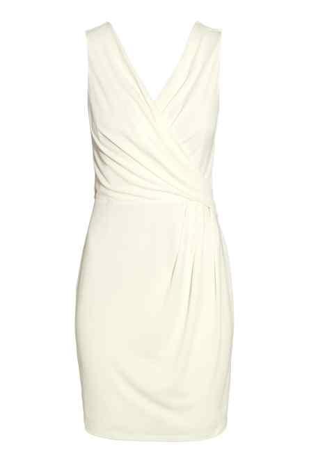 look total white - vestido blanco elegante