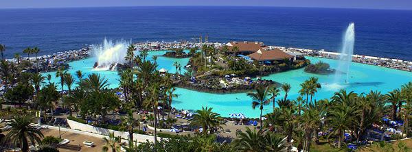 Lagos Martianez en el Puerto de la Cruz, Tenerife