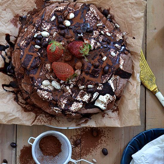 pavlova de chocolate 10