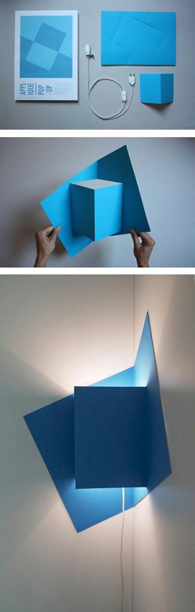 Lámparas de diseño - pop up corner light by well well designers