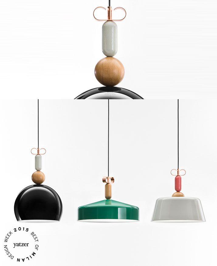 Lámparas de diseño -BON TON by Cristina Celestino for Torremato