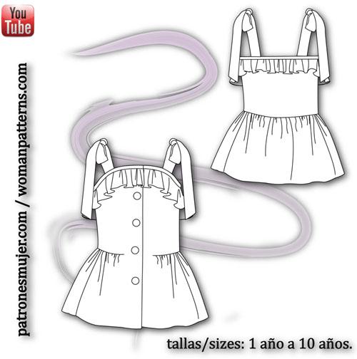 dibujo de vestido de lino-BLOG