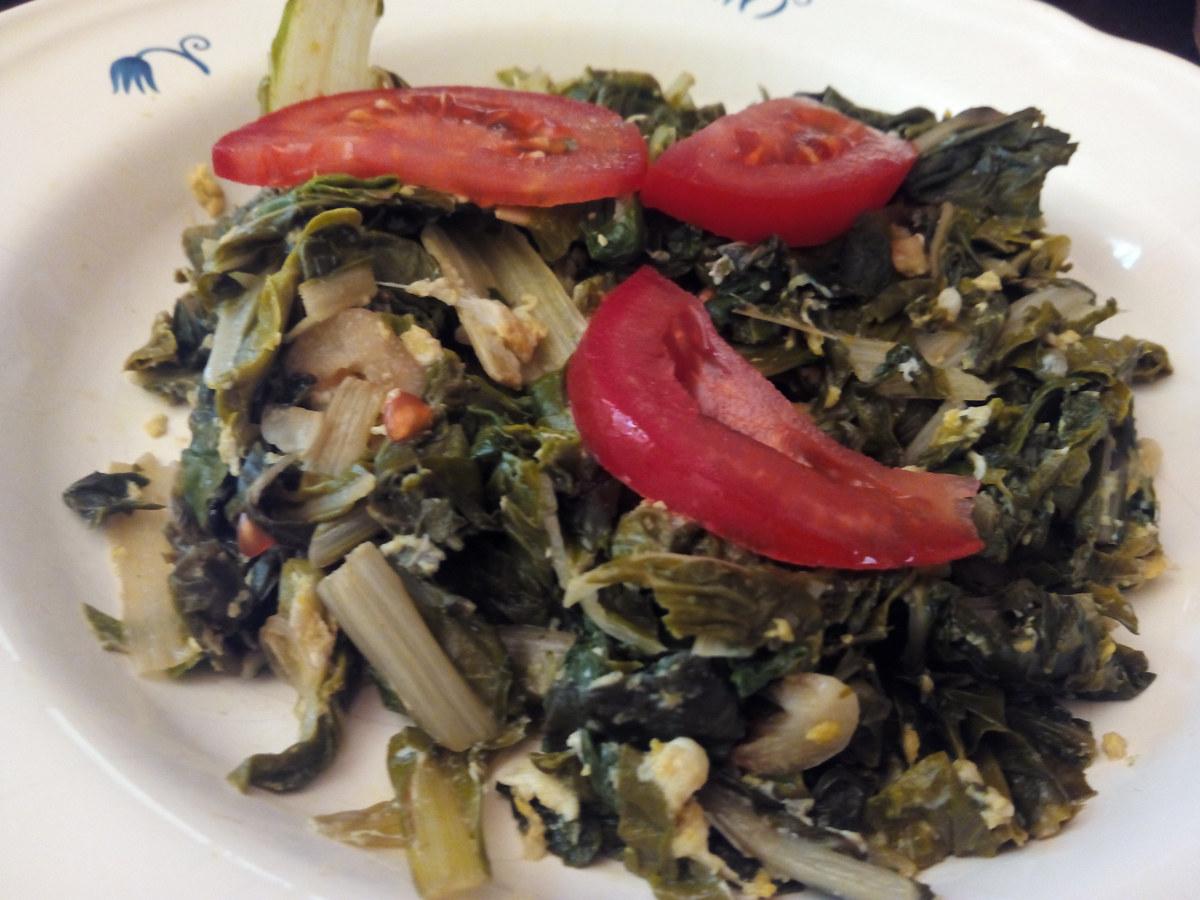 acelgas rehogadas combinando bien los alimentos para adelgazar (2)