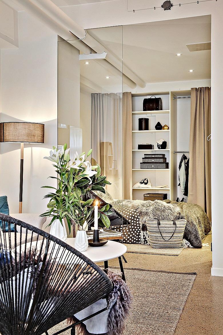 Un estudio de estilo contemporáneo: Mucho diseño y buenas ideas para separar ambientes.