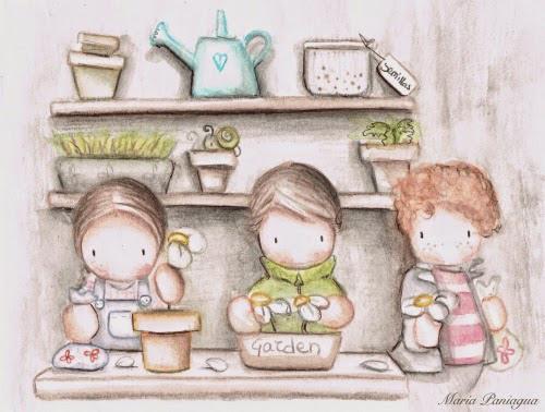 Ilustraciones - María Paniagua