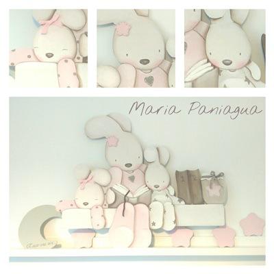 Silueta madera - María Paniagua