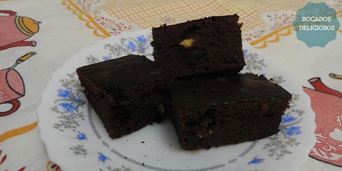 receta brownies de chocolate con nueces