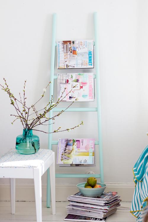 Decorar con escaleras: Otro "must" nórdico en decoración que no te puedes perder.