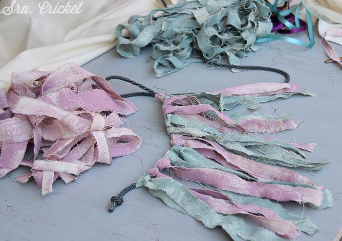 flecos de tela diy sracricket