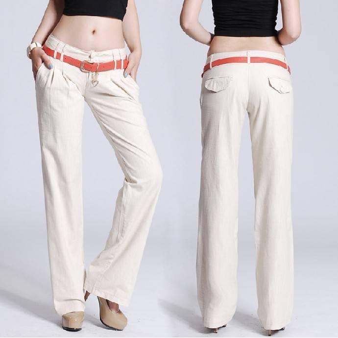 new-fashion-2014-women-s-font-b-trousers-b-font-female-straight-loose-font-b-linen