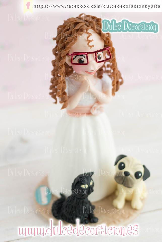 muñeca personalizada primera comunion
