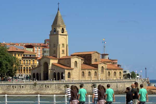 iglesia de san lorenzo gijón