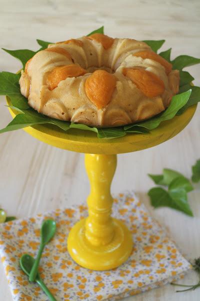 bundt-melocoton, bundt-cake, bizcocho-melocoton, melocoton