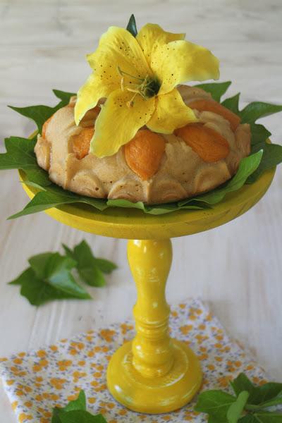 bundt-melocoton, bundt-cake, bizcocho-melocoton, melocoton