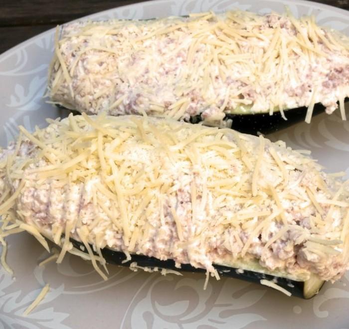 Receta Dukan Berenjenas gratinadas con jamón