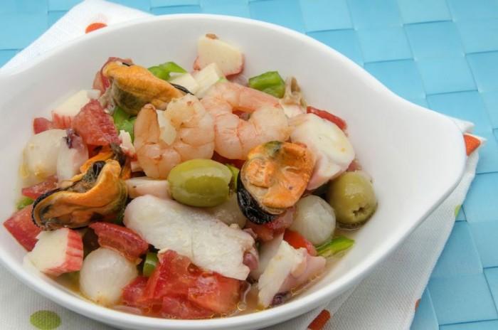 Receta Dukan Salpicón de marisco