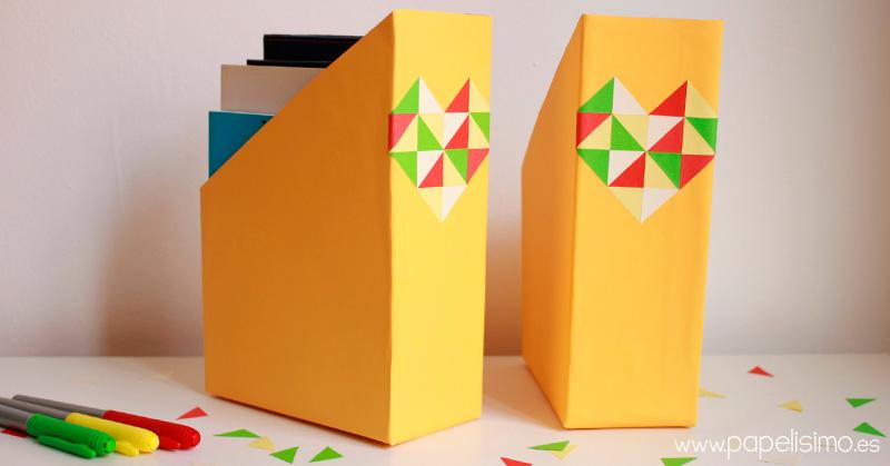 archivador de cajas de cereales
