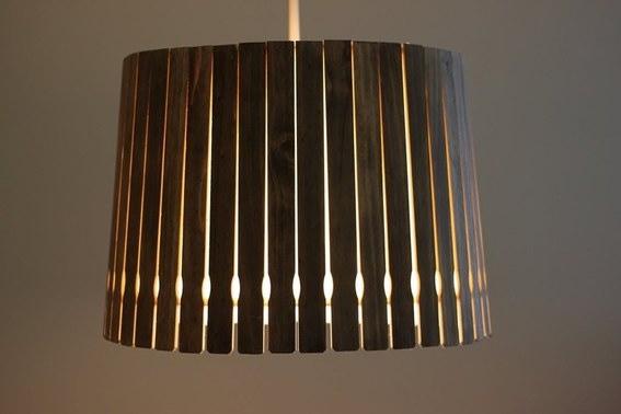 Ramas y maderas una alternativa barata para hacer lamparas