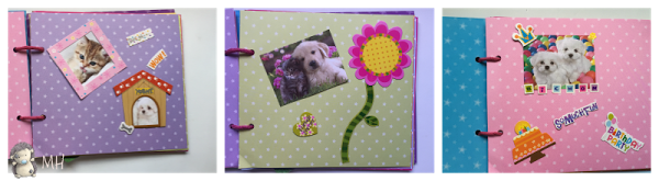 Album scrapbook niñas
