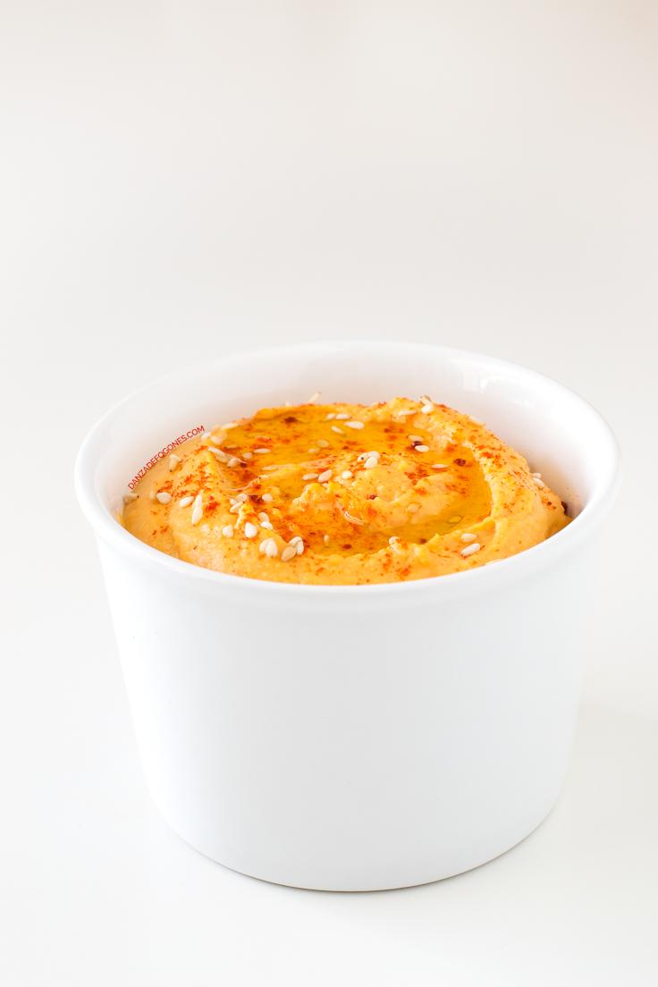 Hummus de Pimiento Rojo Asado