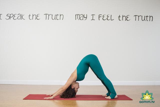 Yoga para dejar de fumar: Adho mukha svanasana