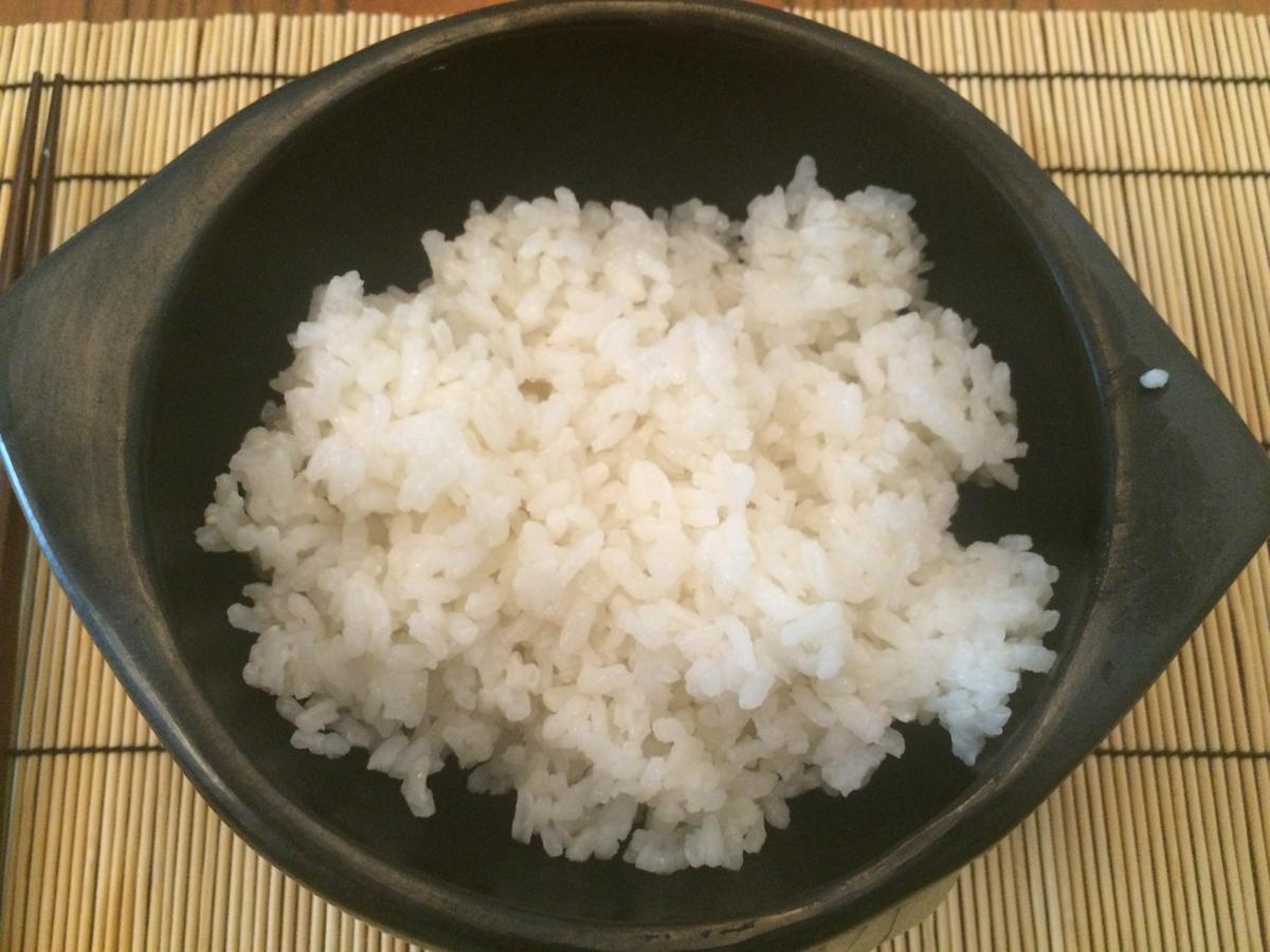 Bowl de arroz blanco