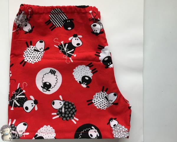 Pijama corto de verano, patrón gratis