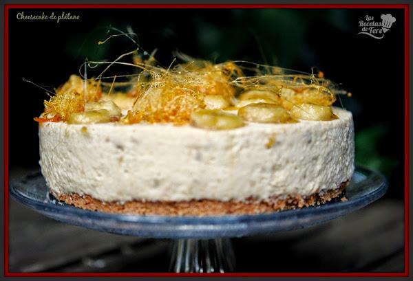 cheesecake de plátano tererecetas 07