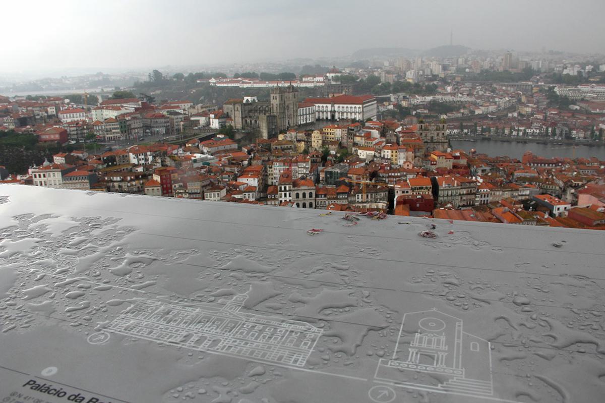 Vistas de Oporto desde la Torre de Clérigos