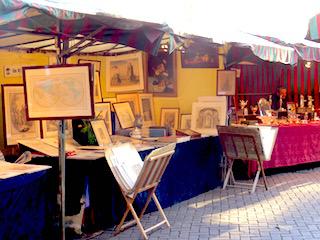 Mercadillo antiguedades Bruselas