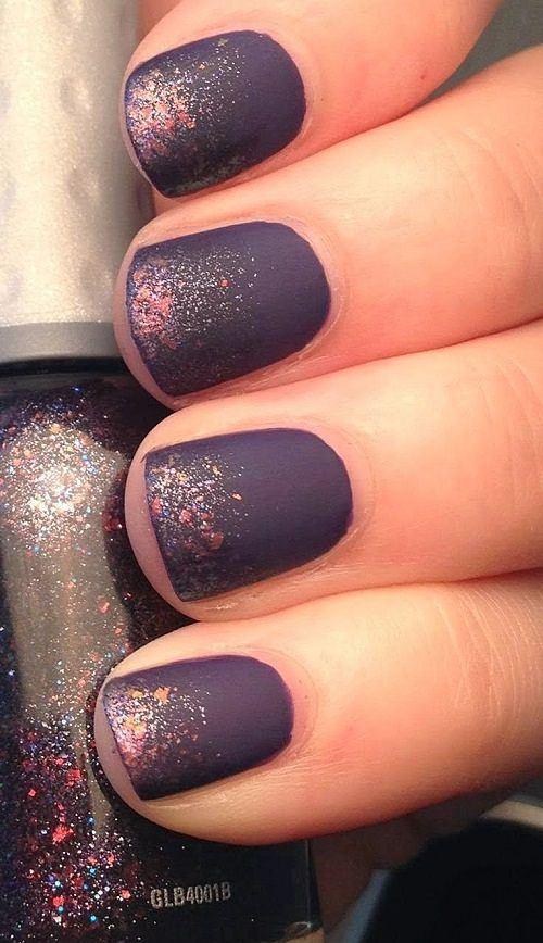 uñas cortas diseño sencillo