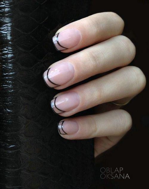 uñas cortas sencillas