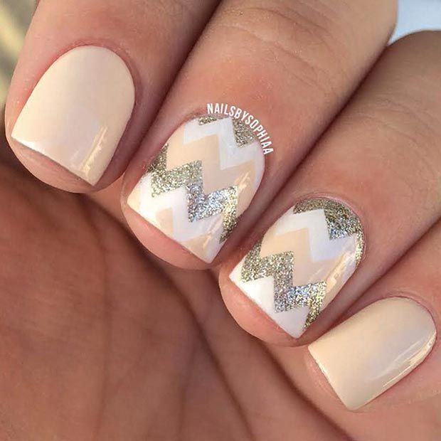 uñas pintadas de rosa