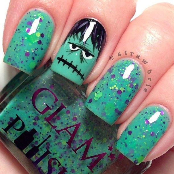 uñas frankestein