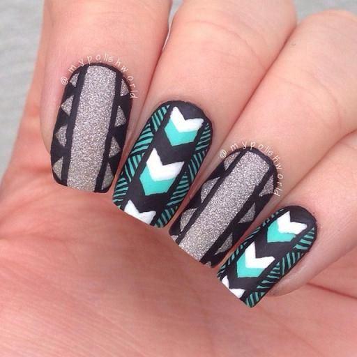 uñas acrilicas con formas
