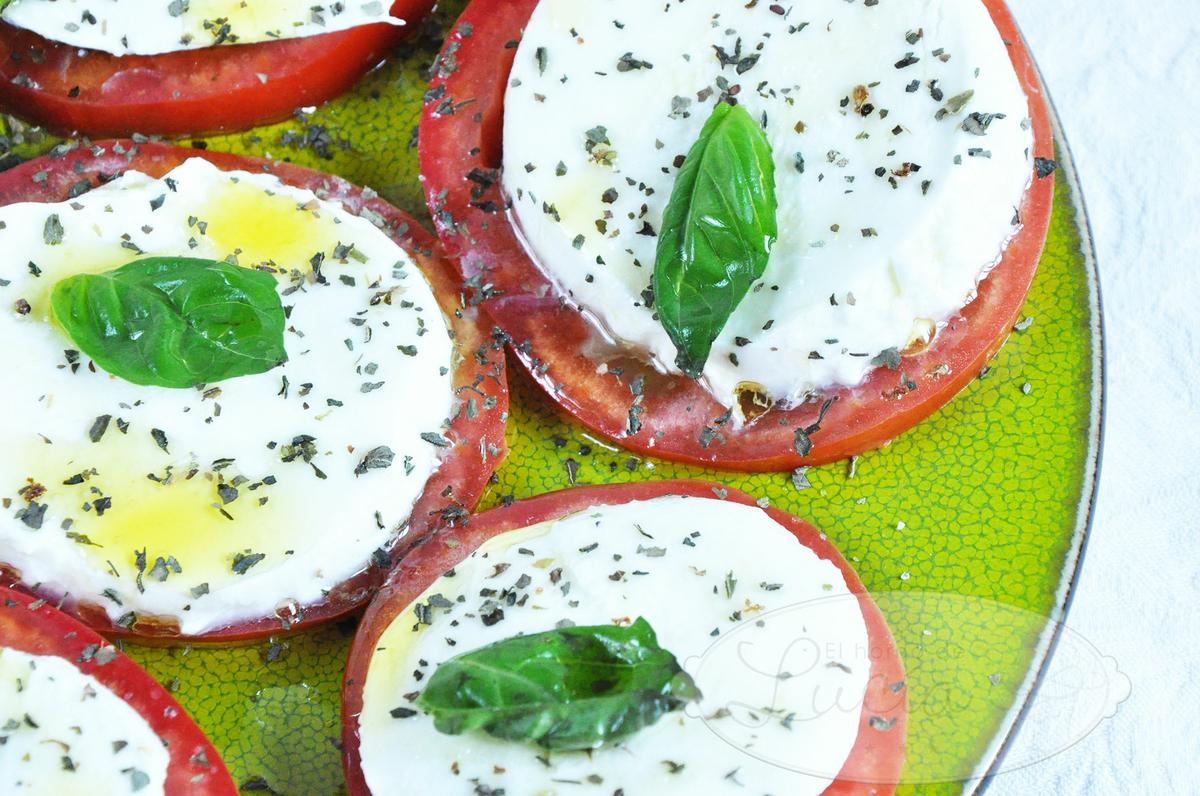 Ensalada italiana Caprese