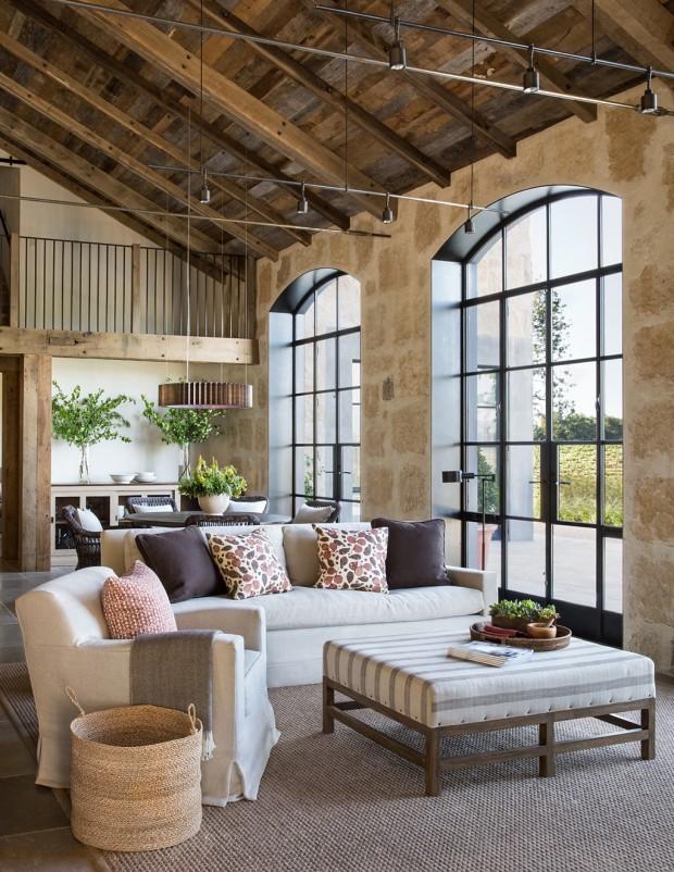 Interior en piedra