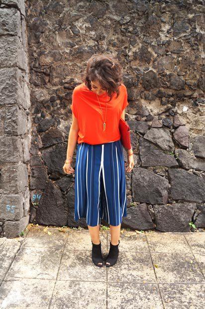 pantalones culotte