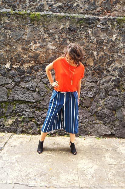 pantalones culotte