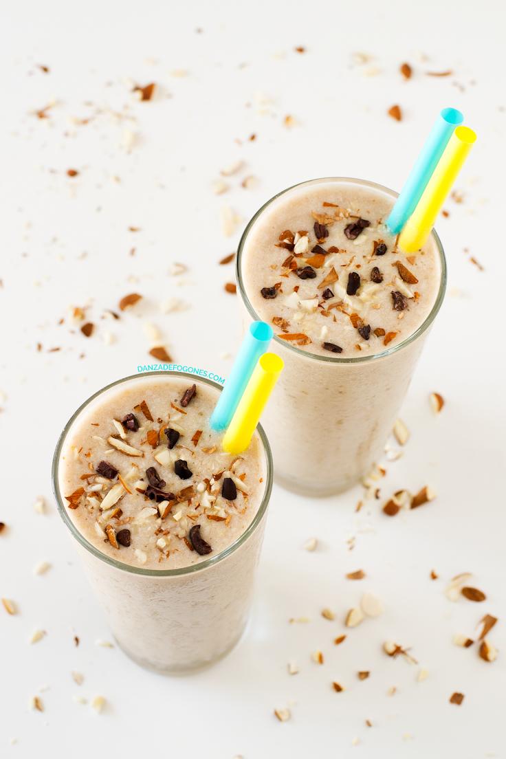 Batido de Plátano y Coco