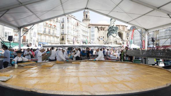 tortilla de patatas mas grande en el mundo