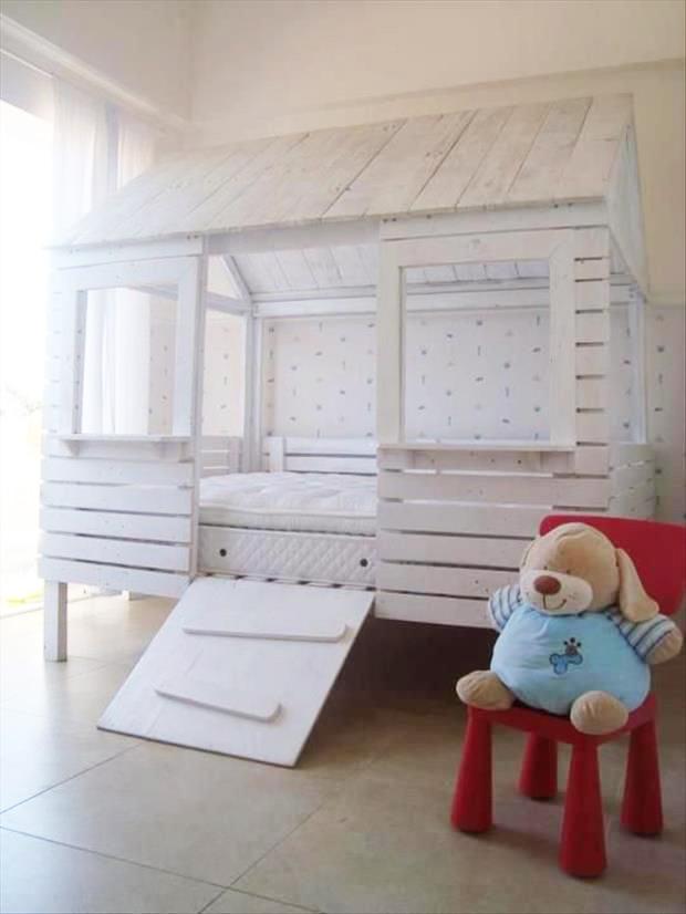 Muebles de palets - Cabaña con palets