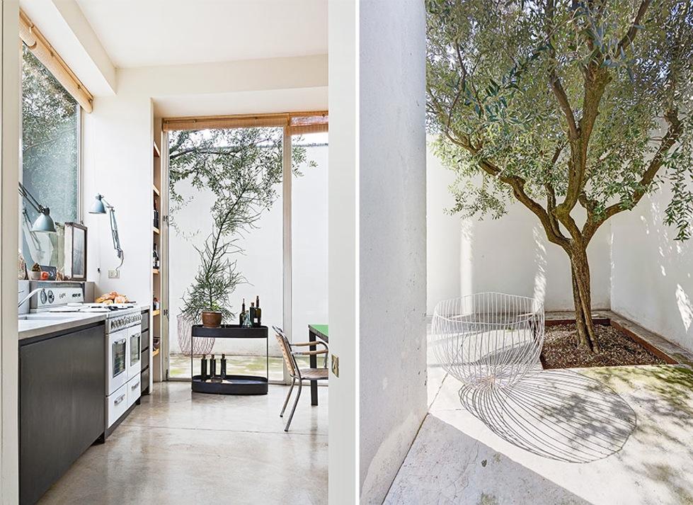 El hierro como protagonista: Una vivienda moderna con detalles en hierro en cada esquina.