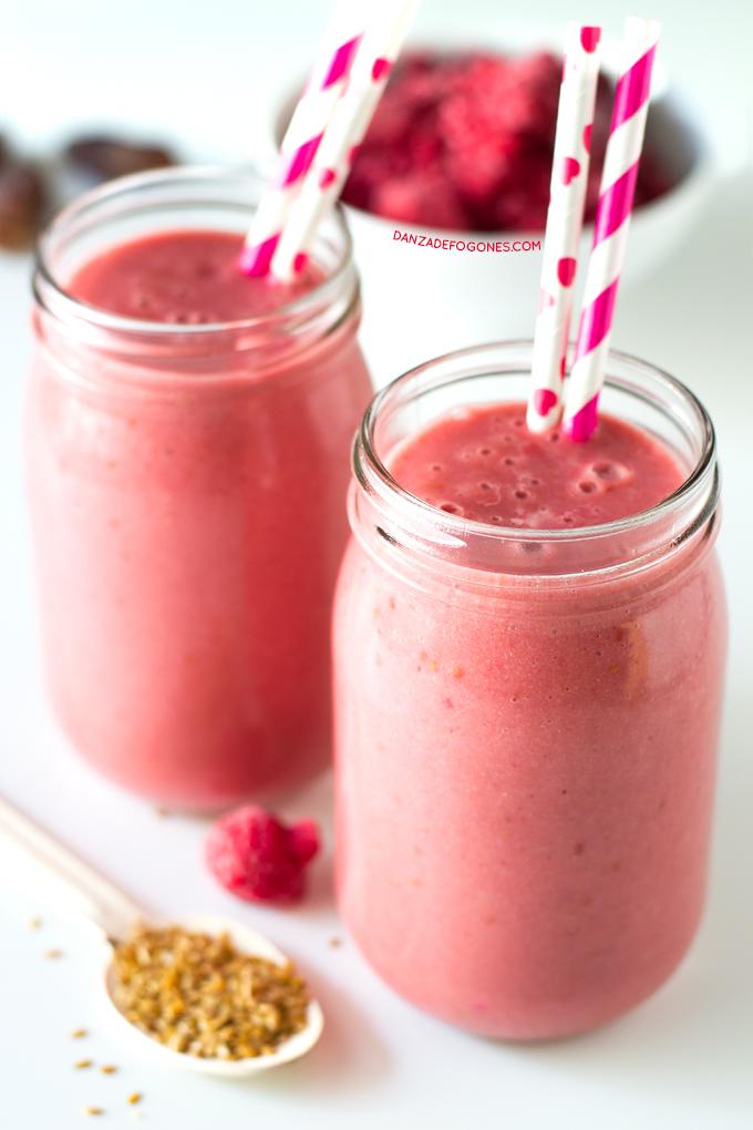 Batido para una piel radiante | danzadefogones.com #danzadefogones #vegano #vegana #singluten