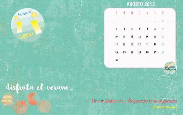 Calendario de Nekanen Designs