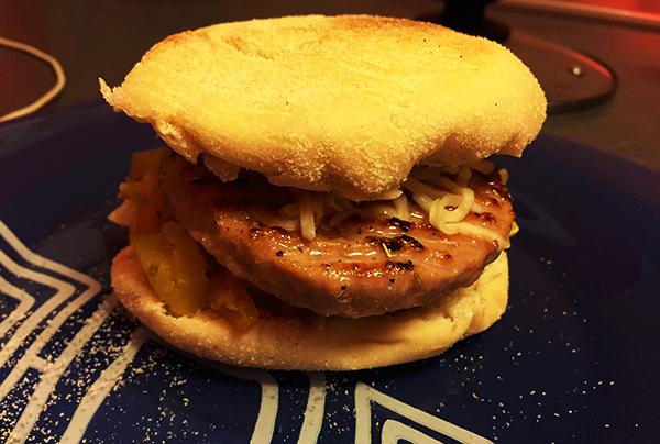hamburguesa light