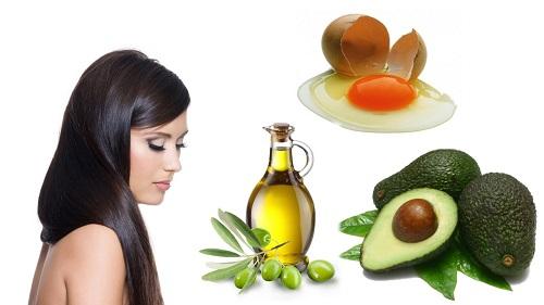 aguacate en el cabello