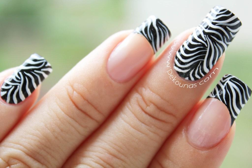 Decoración de uñas animal print2-2