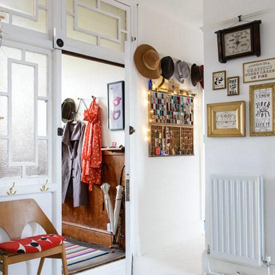 En los pasillos; Decoración para que no sean sólo un espacio de paso.