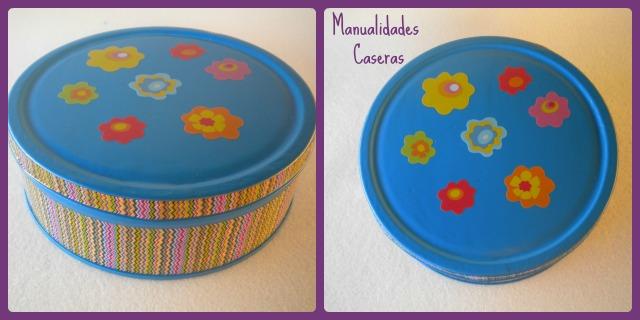 Manualidades Caseras Inma Transformación de una caja de galletas en un joyero